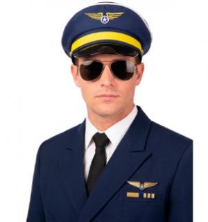 Casquette pilote de ligne low cost