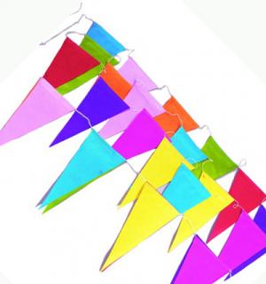 Banderole guirlande papier éco 10m