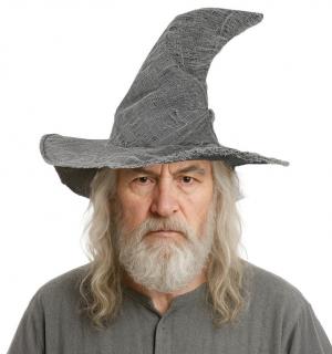 Chapeau de sorcier gris