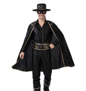 Déguisement complet de Zorro sous licence taille S/M
