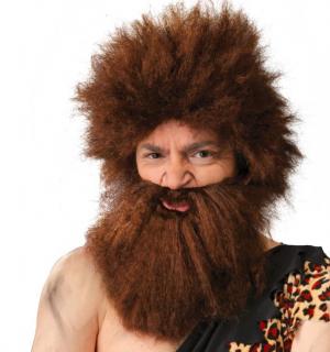Perruque homme des cavernes