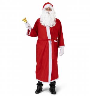Manteau de père Noël en polyester