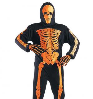 Squelette fluo 8/10 ans