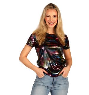 Tee-shirt disco multicolore fille taille 11/13 ans