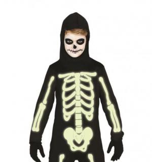 Squelette phosphorescent 3/4 ans