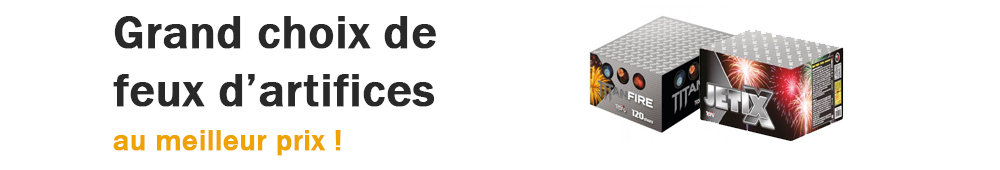 Tous les feux d'artifice au meilleur prix sont chez CASH FÊTES !